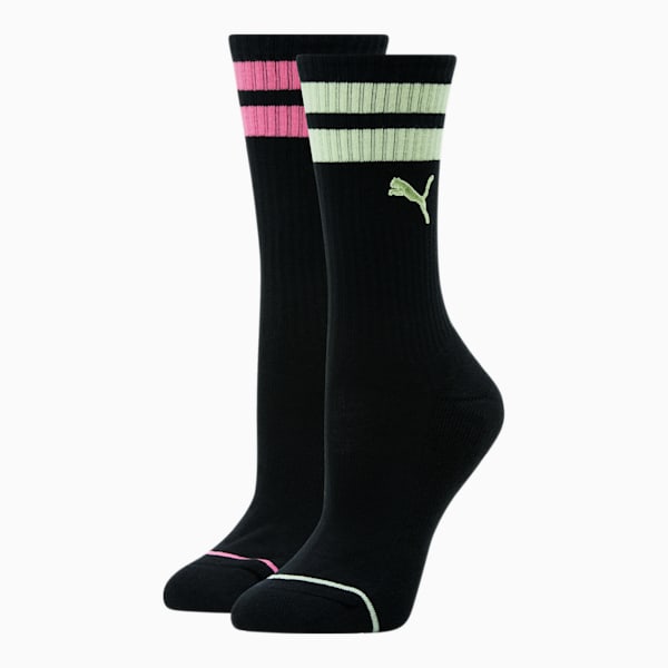 Black puma socks womens sale